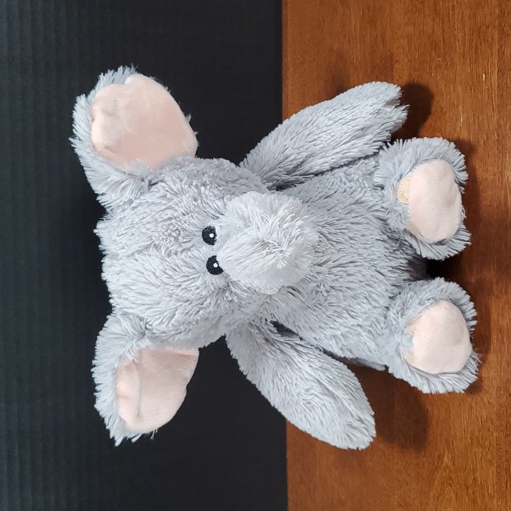 Grey Warmies Elephant Microwaveable Animal for Kids